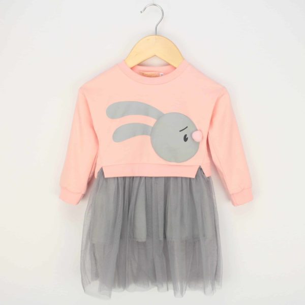 Rochie cu iepuras roz Rabbit