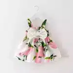 Rochie de vara pentru copii Bowy roz