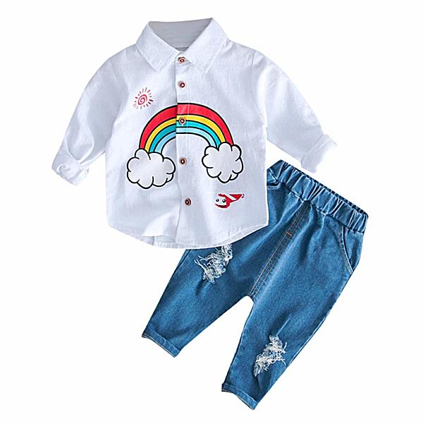 set pentru baieti rainbow