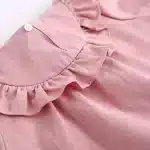 bluza pentru copii roz cu volane ada pink