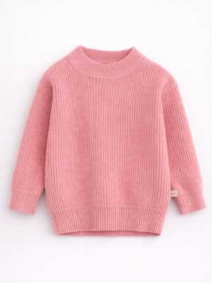 pulover tricotat roz pentru copii fetite fete soft