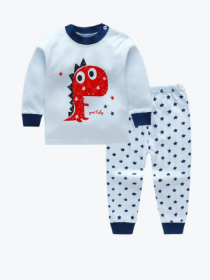 pijamale pentru copii baietei cu imprimeu dragon dragon