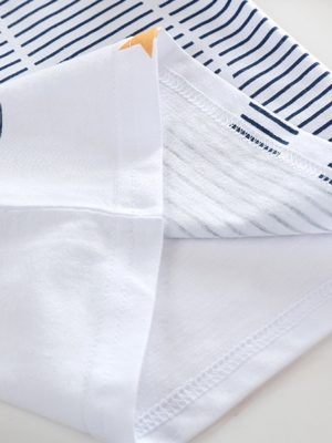 pijamale pentru copii baietei cu imprimeu elefant