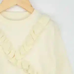 Pulover tricotat Gloria Cream