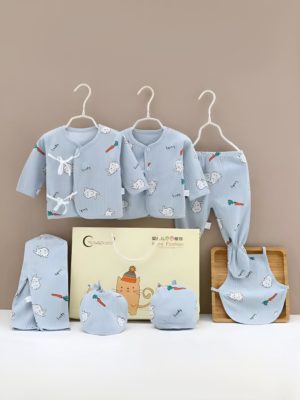 set carrot blue 7 piese