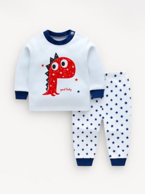 pijamale pentru copii baietei cu imprimeu dragon dragon