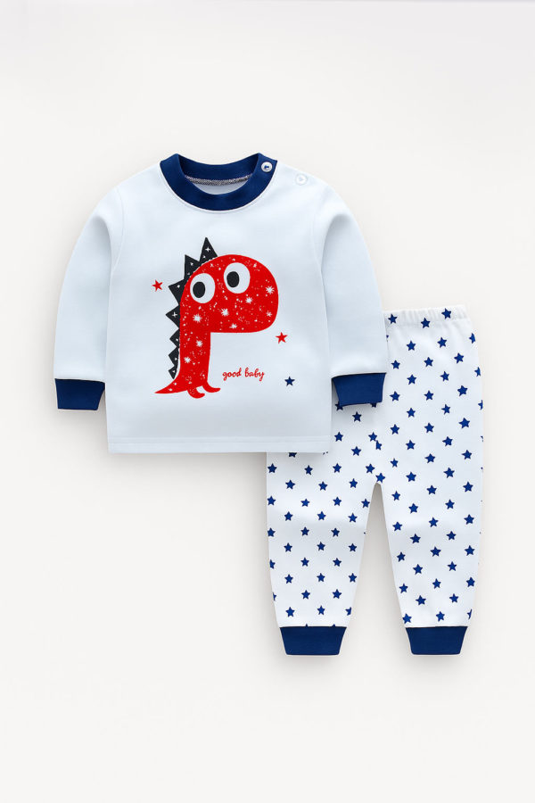pijamale pentru copii baietei cu imprimeu dragon dragon