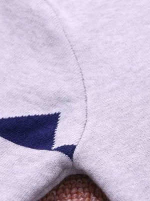 bluza tricotat copii gri dino