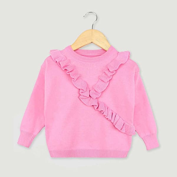 pulover pentru copii gloria roz