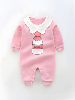 pijama milk pink