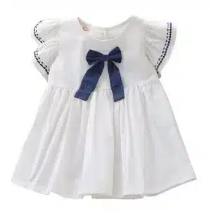 rochie alba pentru fetite marina alb