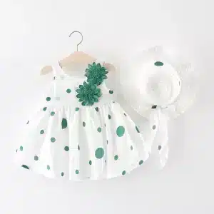 rochie bouquet verde