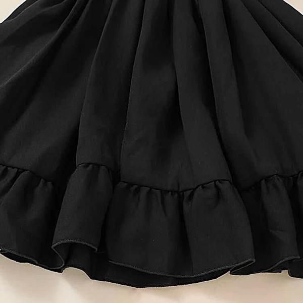 rochie pentru fetite neagra Mona