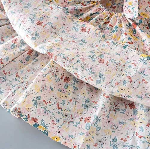 rochie pentru copii cu imprimeu felicia garden