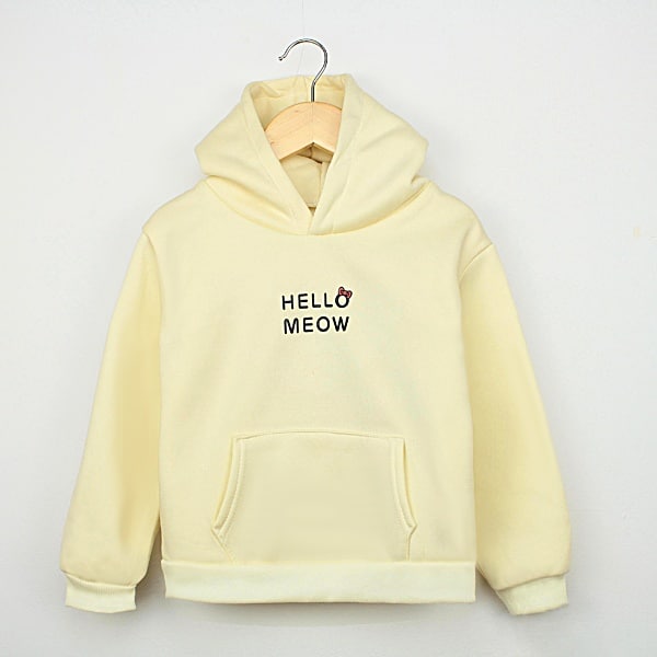 Hanorac pentru copii HelloMeow Yellow