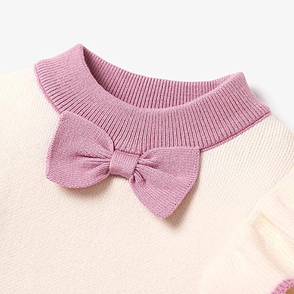 set cu pulover si fusta pentru fetite anne