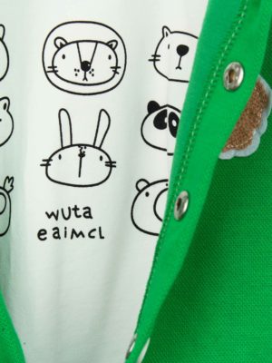 set pentru baieti james verde