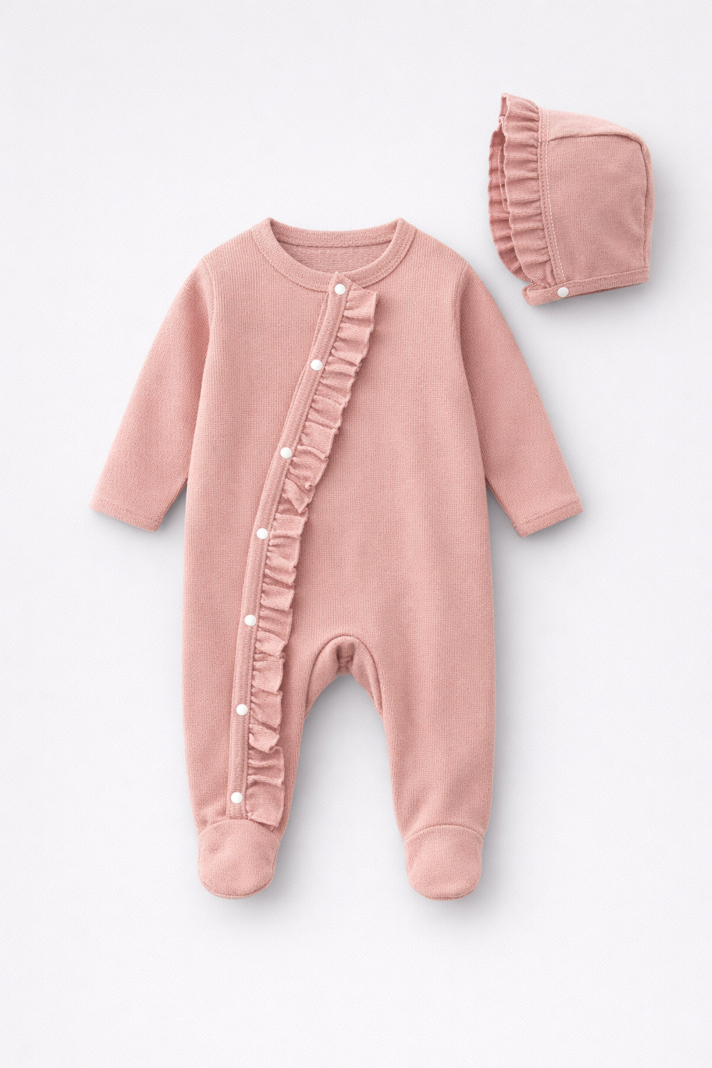 salopeta bebelusi bumbac organic dusty pink salopeta bebelusi bumbac organic dusty pink