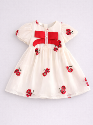 rochie alba cu flori rochie de vara pentru fetite fete cu flori rosii rosy