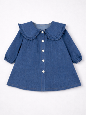 rochie din denim pentru fetite janette