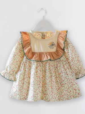 ROCHIE CU VOLANE SI FLORI YVETTEopii Yvette
