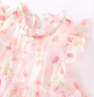 rochie unga cu imprimeu floral ivy