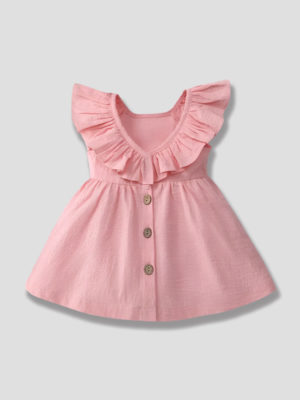 rochie roz fara manaci jenny