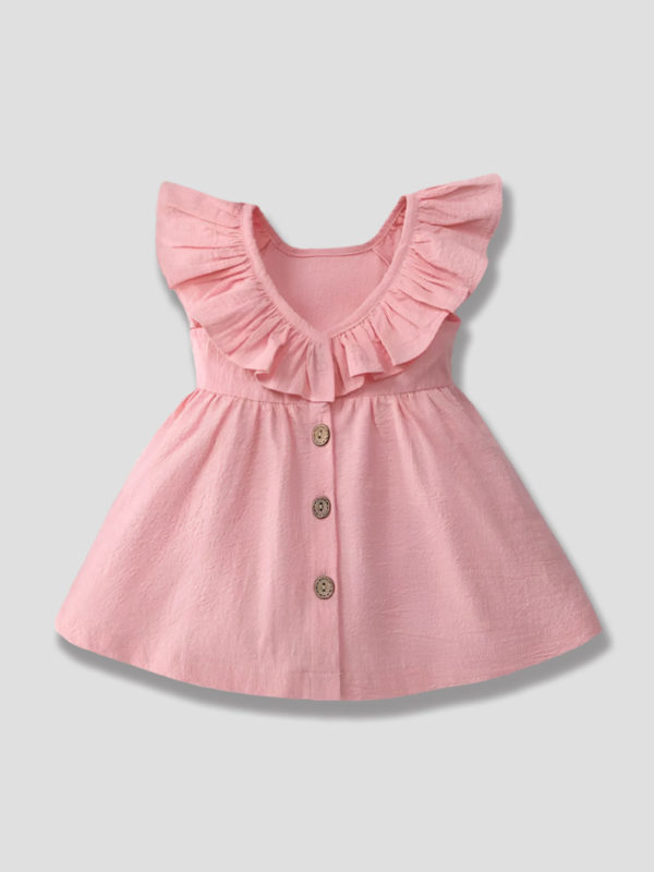 rochie roz fara manaci jenny