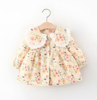 rochie galbena de primavara vara sunny garden