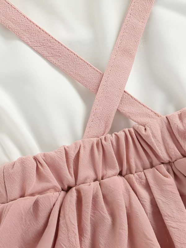 rochita scurta roz deschis pink rabbit
