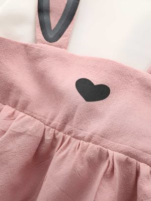 rochita scurta roz deschis pink rabbit