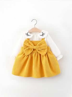 set cu rochie reiata cu bretele si bluza de corp pretty