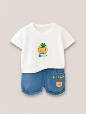 set cu tricou si blugi scurti piny beary