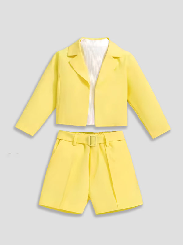 set smart casual galben moni galben