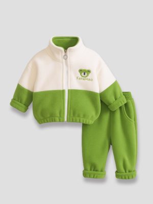 Trening de iarnă din pluș Cozy Green