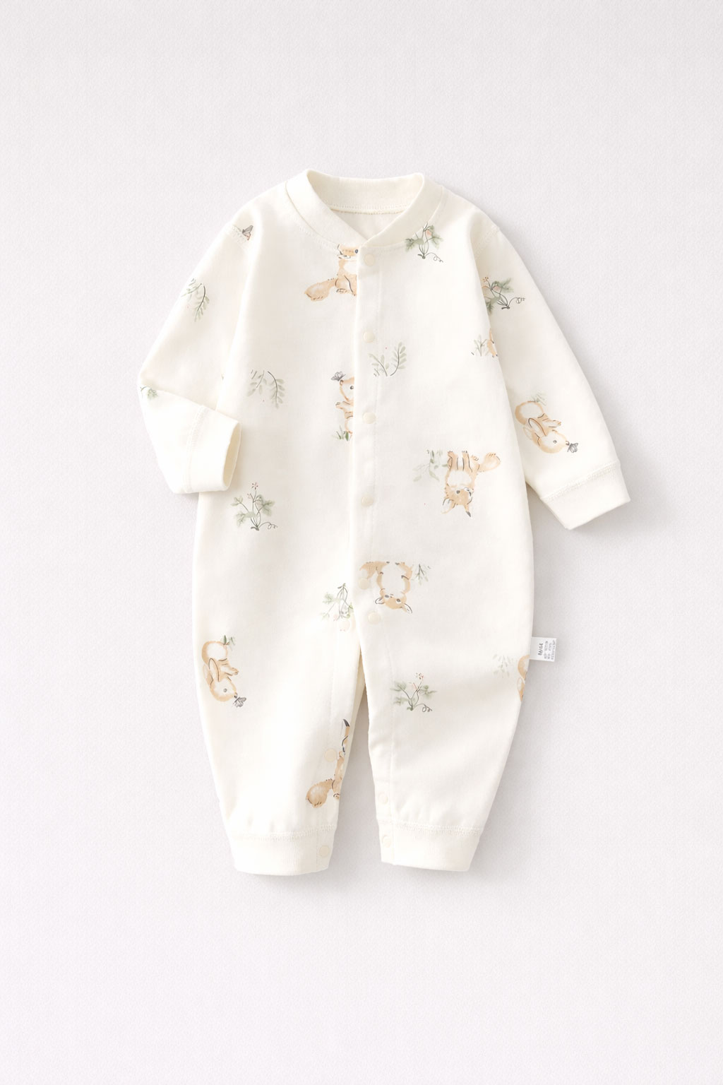 Pijama de bumbac cu imprimeu Pijama de bumbac cu imprimeu