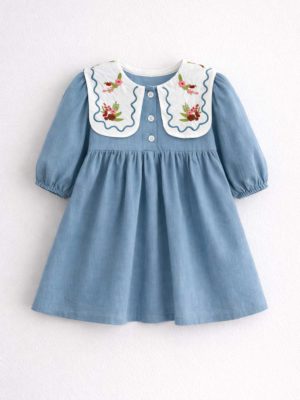 Rochie lunga in stil retro