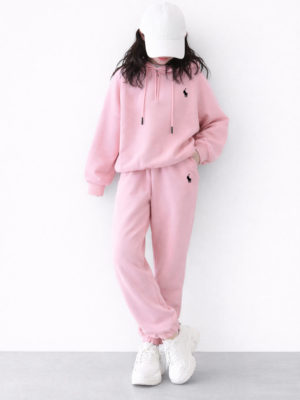 trening roz supradimensionat pentru fete cosy